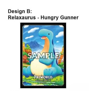 Palworld Card Sleeves Vol.1 Relaxaurus Hungry Gunner ENG