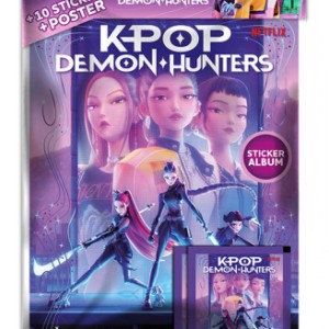 KPop Demon Hunters – Sticker Album Starter Pack