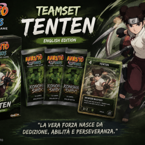 NARUTO MYTHOS TCG TEAMSET TENTEN ENG
