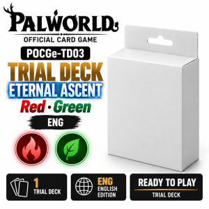 Palworld Official Card Game TD03 Eternal Ascent Trial Deck Red・Green EN