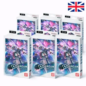 Gundam Card Game ST-13 Starter 6 Decks Display ENG