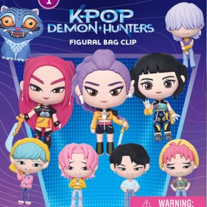 KPop Demon Hunters – 3D Foam Bag Clip Series 1 Blind Bag - 2