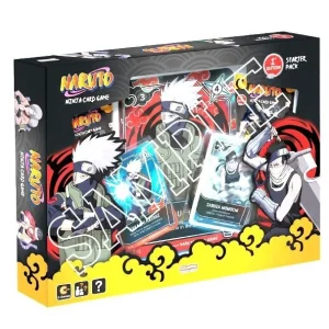 NARUTO MYTHOS TCG - SHINOBI SHIREN - STARTER PACK - KAKASHI + ZABUZA - ENG
