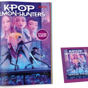 KPop Demon Hunters – Sticker Album Starter Pack - 2
