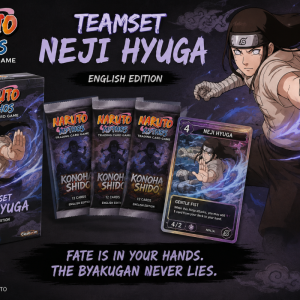 NARUTO MYTHOS TCG TEAMSET NEJI HYUGA - ENG