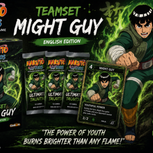 NARUTO MYTHOS TCG TEAMSET MIGHT GUY ENG